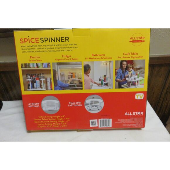 NEW IN BOX ALL STAR SPICE SPINNER DUAL SPIN - Picture 2 of 3
